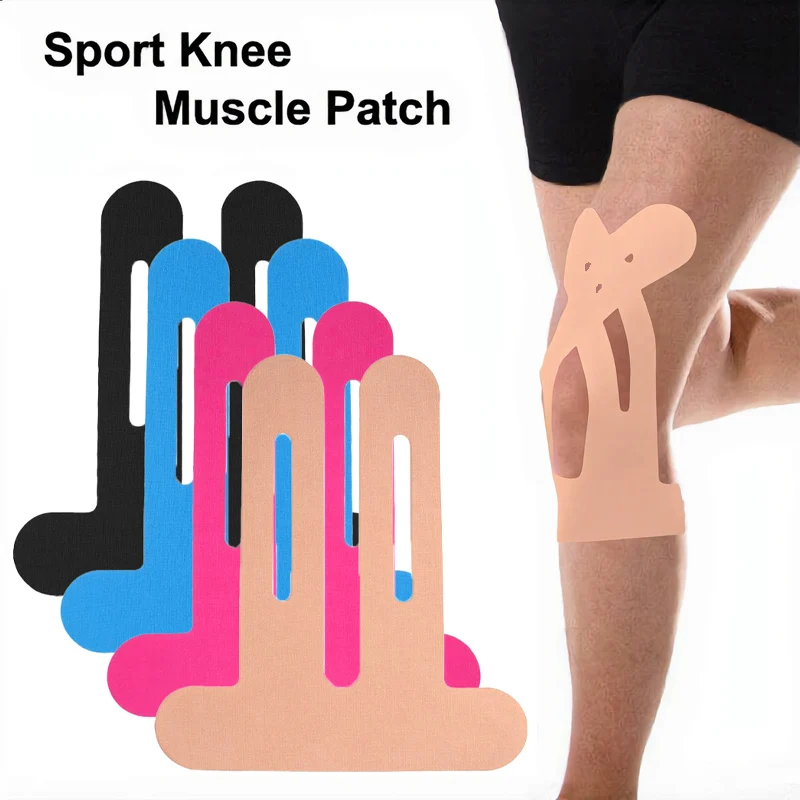 2 PCS Kinesiology Tape for Knees, Knee Support & Stability, Knee Pain Relief Athletic Tape - Waterproof & Elastic, Breathable