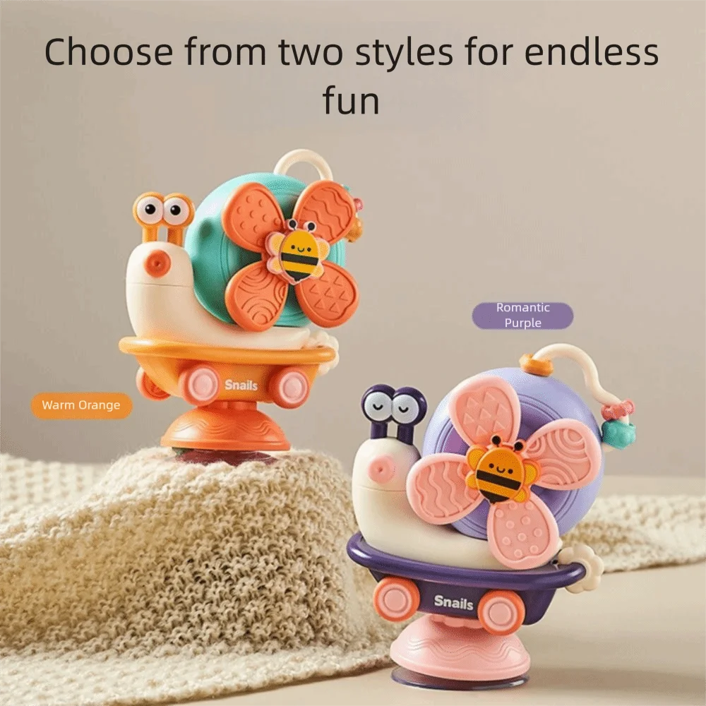 Ventosa de diseño desmontable, Spinner de Caracol, características de rotación, diseño creativo, ventosas de desarrollo sensorial para coche