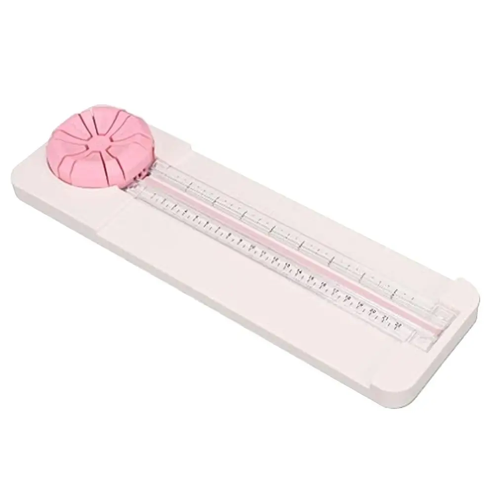 Straight Dotted Curved Cut Paper Cutter Trimmer Wavy Deckle Creased Line Compact Portable Design Multi-Purpose Paper Trimmer