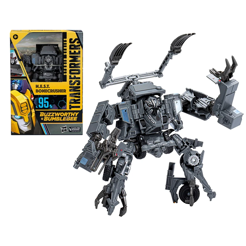 

Original Transformers Toys Studio Series 95 N.E.S.T. Bonecrusher Action Figure Model Collectible Toy Birthday Gift