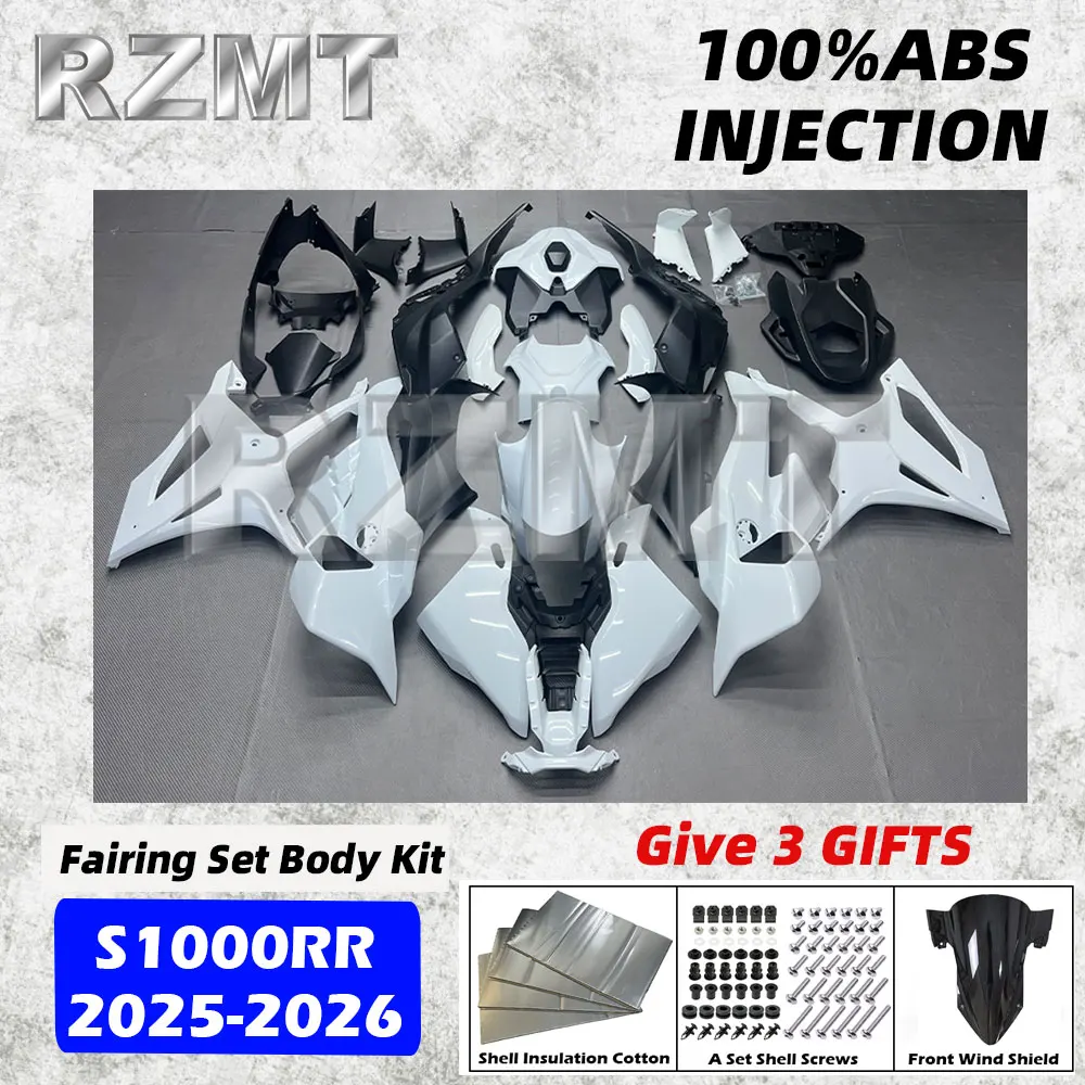 Motorcycle Fairing Set In Stock For BMW S1000RR 2025-2026 Unpainted Fairing Bodywork Components Pack