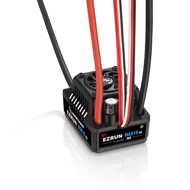 HOBBYWING EZRUN MAX10 G2 80A 140A Sensored Brushless ESC for 1/10 1/8 RC Remote Control Model Car Buggy Accessories
