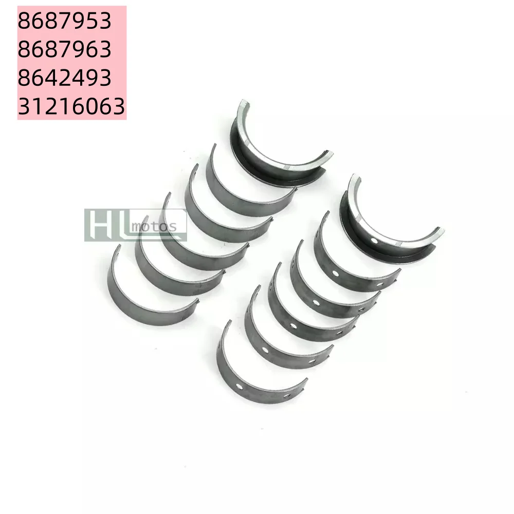 

Long lifespan ​​OE#8687953 Engine Crankshaft Main Bearings Guides Washer STD For Volvo S80 C30 XC90 2.3T 2.4i 2.4T 2.5T