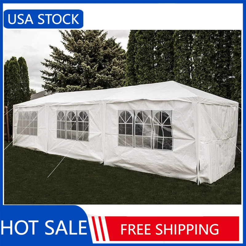 Party Tent Canopy Tent for Outdoor Wedding Party - *New Heavy Duty Design* or Camping BBQ w/Removable Waterproof Sidewalls