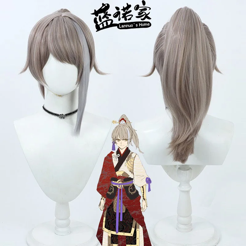

Аниме Fate Samurai Remnant, парик для косплея, реквизит для Хэллоуина, синтетические волосы, термостойкое волокно + шапочка для парика
