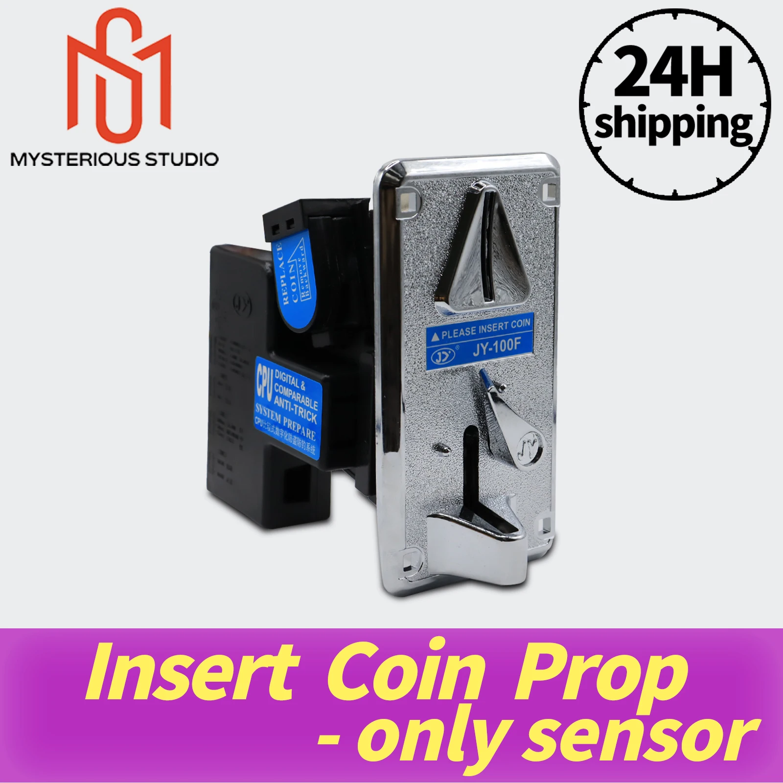 

Тайная студия, игра Escape Room, механический реквизит, электронная головоломка, превосходные только предметы для монет 1987.