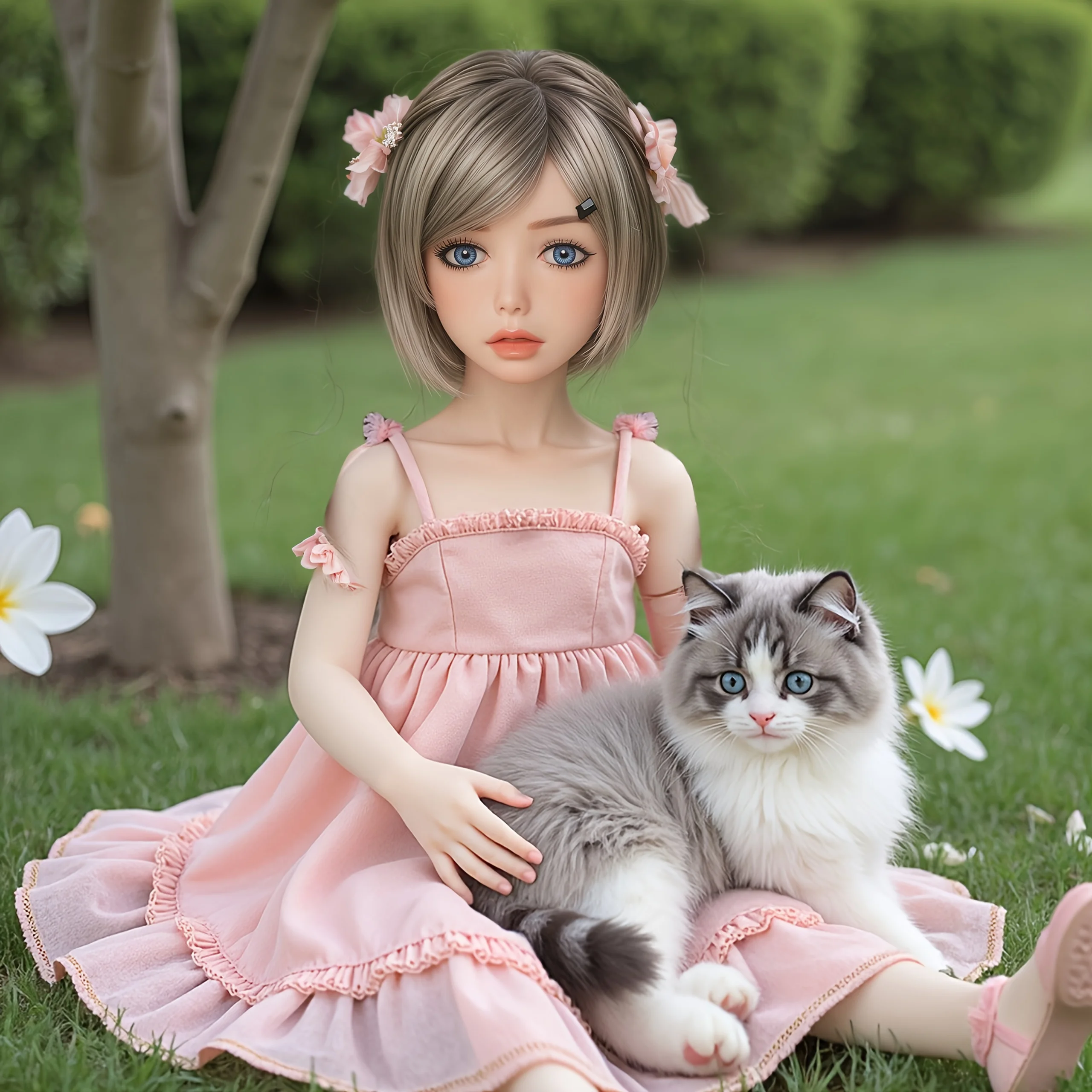 97CM  TPE Collectible Anime Doll with Articulated Metal Skeleton, Soft Skin Touch for Lifelike Display Black Friday Christmas