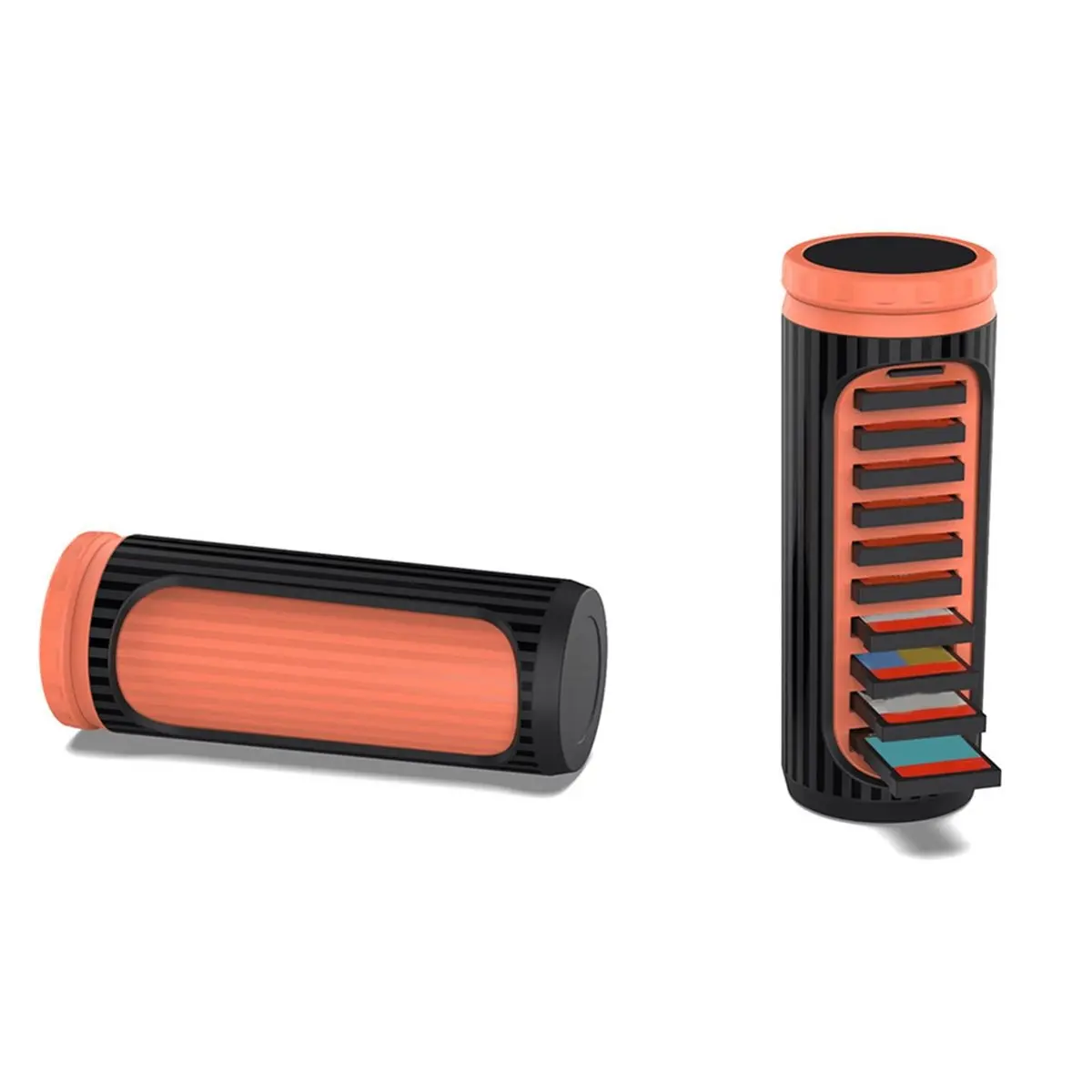 ل Switch2 بطاقة الألعاب 10 في 1 صندوق تخزين دوار للتبديل/OLED العالمي بطاقة الألعاب صندوق تخزين دائري