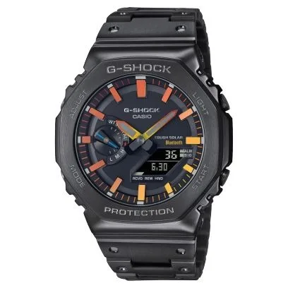 Casio GM-B2100 Watch for Men Quartz Casual Fashion Luxury G SHOCK Multi-functional Shockproof Dual Display Stainless Steel Watch