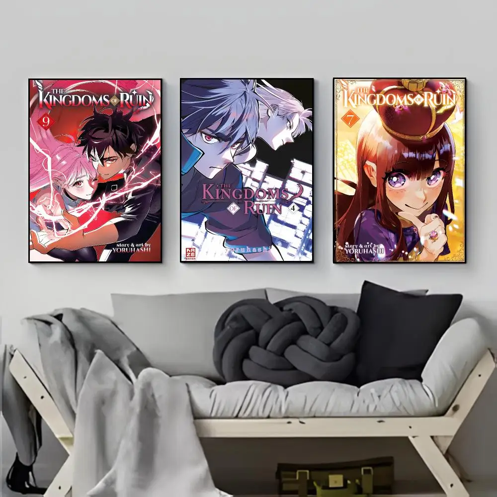 Dark Fantasy T-The Kingdoms Of Ruin Poster Elegant Indoor Artwork Design & Contemporary Home Decor