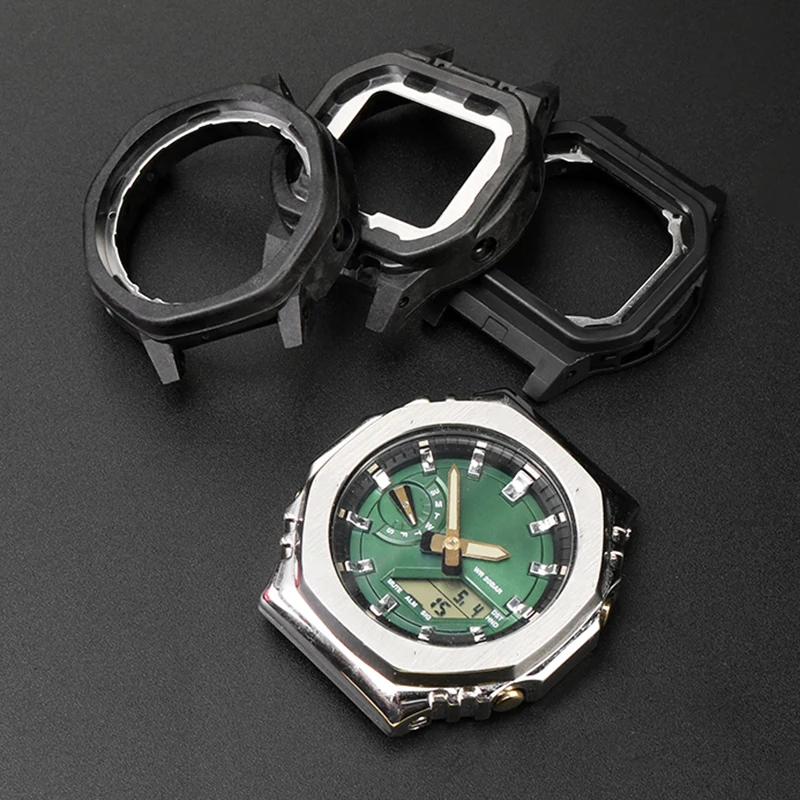 For Casio G-Shock resin inner shell movement shell GA-110 120 140 150 DW-5600 GA-2100 GW-M5610 GA400 rear back shell Men\'s Case