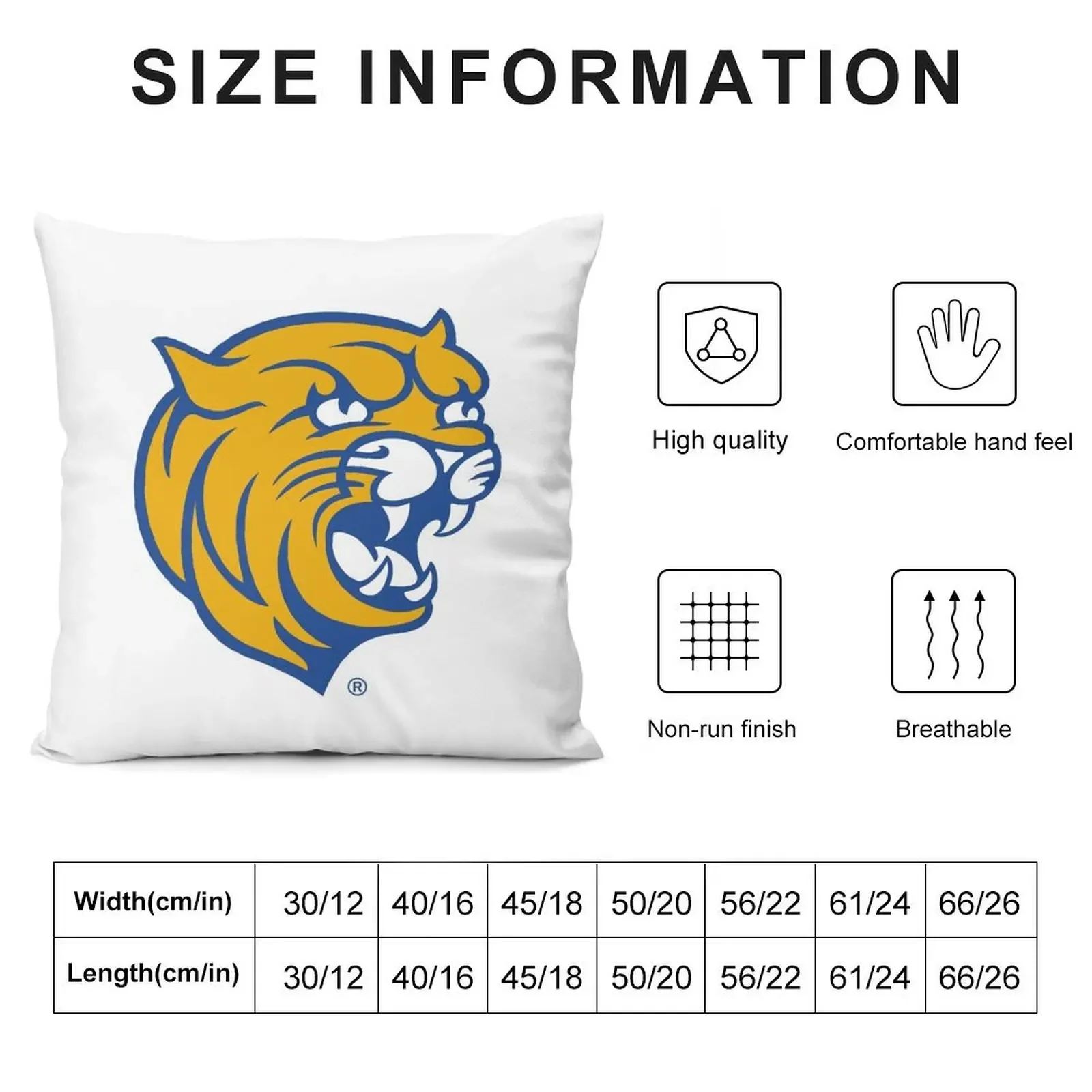 Johnson & Wales University wildcats Throw Pillow Christmas Covers bed pillows pillow