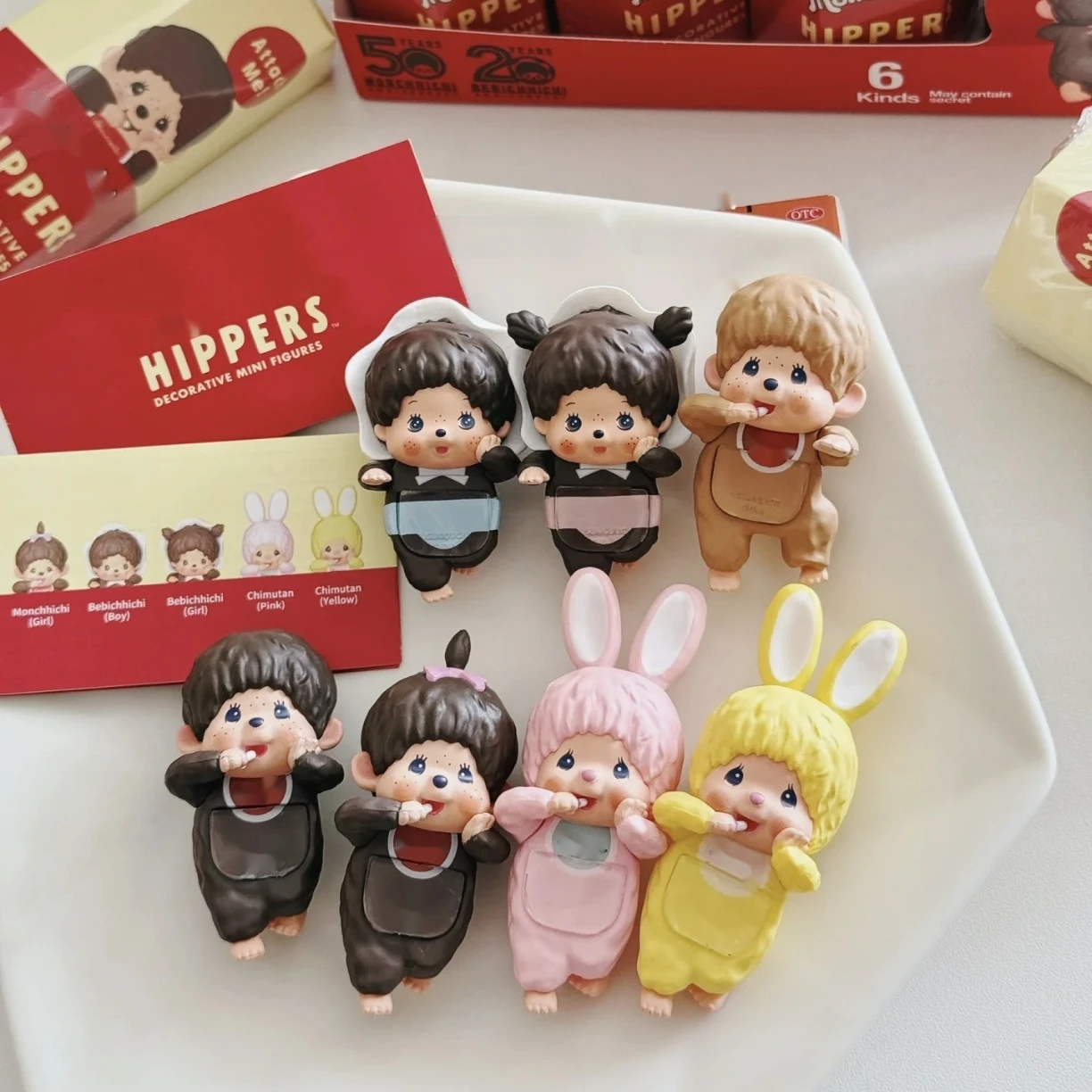 

New Angel Moqiqi Series Party Blind Box Mini Action Figure Model Kawaii Decoration Children'S Collection Toy Birthday Gifts