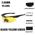 BLACK-YELLOW LENS