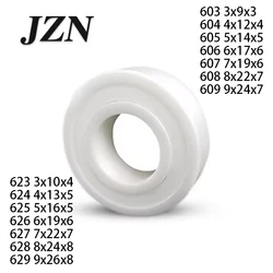 1Pcs/10Pcs Zirconia ceramic bearing 603 604 605 606 607 608 609 2RS Double seal 623 624 625 626 627 628 629 MR115 2RS