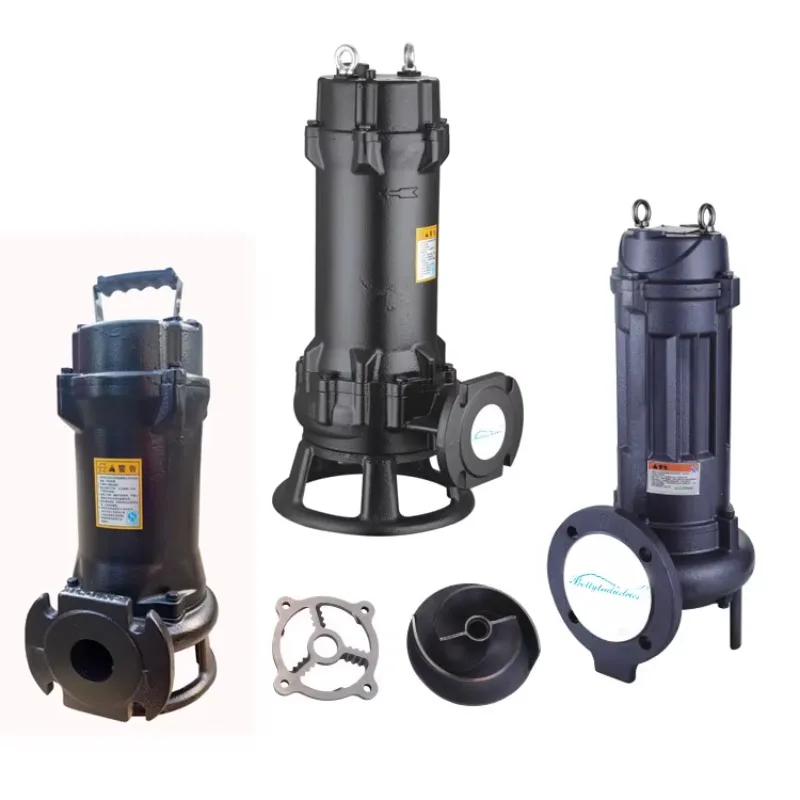150ASWQ200-15-15 15kw 10 Inch Chopping Sewage Pump Centrifugal Sewage Pump With Cutting Device