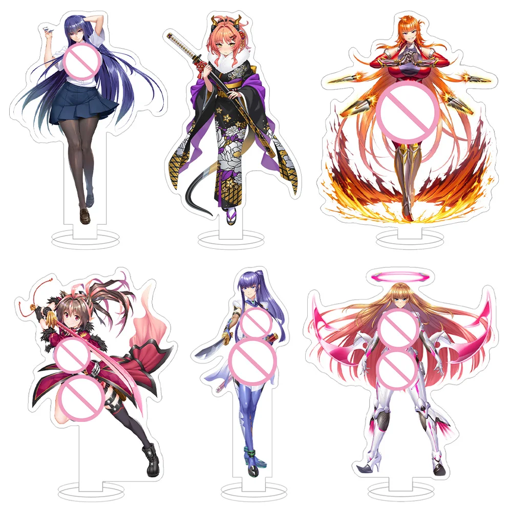 Taimanin RPGX Official character Komachi Itachiya Bankohin Mange Yulia Senoka Murche Yoribe Tsuru Acrylic stand Figure keychain
