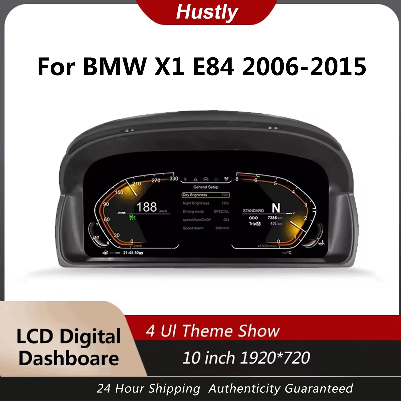 

Digital Dashboard For BMW X1 E84 2006-2015 Speedometer LCD Cluster Instrument Panel