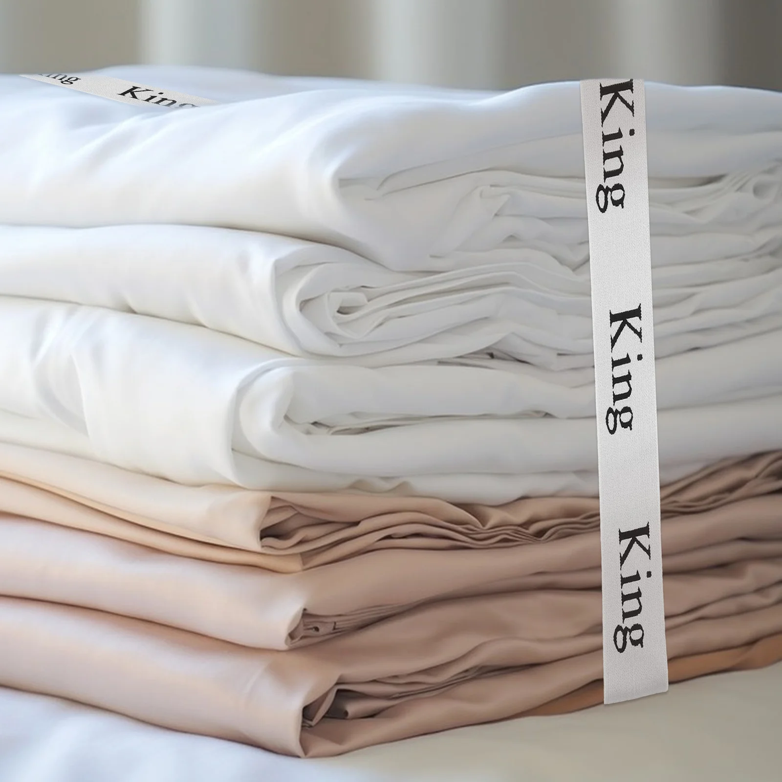 

4Pcs Bed Sheet Storage Band Adjustable Elastic Organizer for Sheets Pillow Covers Efficient Home Closet Management Tool