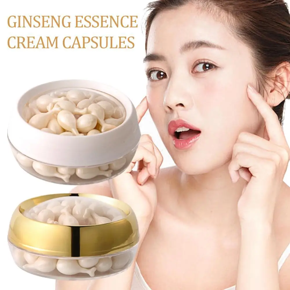 

30Pcs Ginseng Fullerene Hydrating Radiant Facial Serum Moisturizing Smoothing and repairing Face Skin