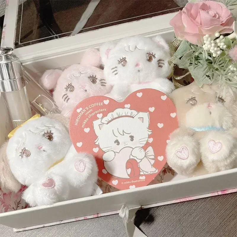 Kawaii Mikko Mikko Pop Hanger Sleutelhanger Anime Cartoon Leuke Student Rugzak Accessoires Meisje Verjaardagscadeau Speelgoed voor kinderen