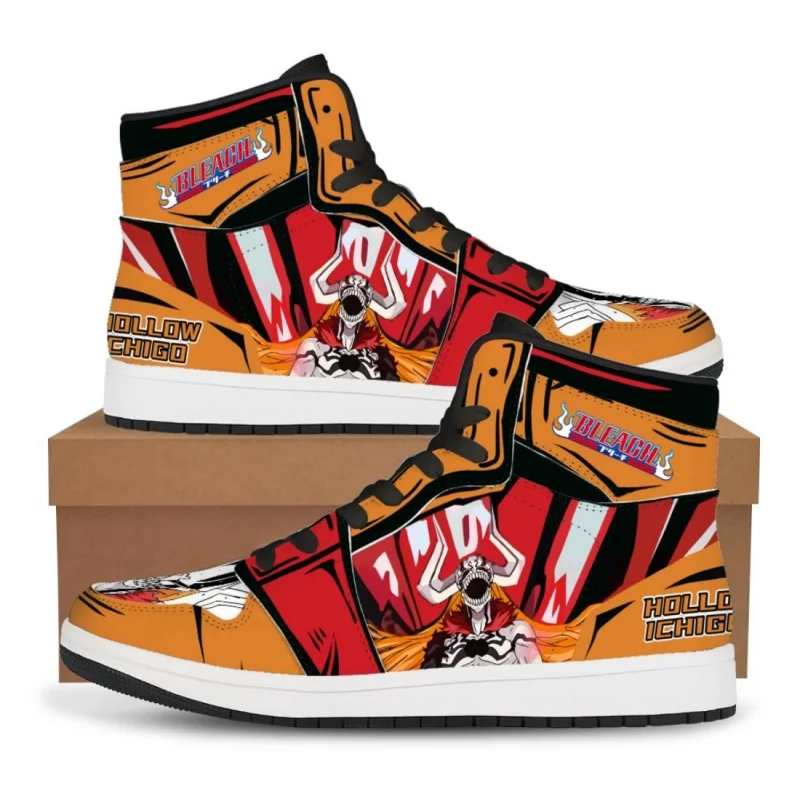 Bandai One Piece Anime Luffy Zoro Kaidou High-Tops Sneakers Freizeitschuhe Basketballschuhe Druck Bequeme flache Schuhe Geburtstagsgeschenk 4