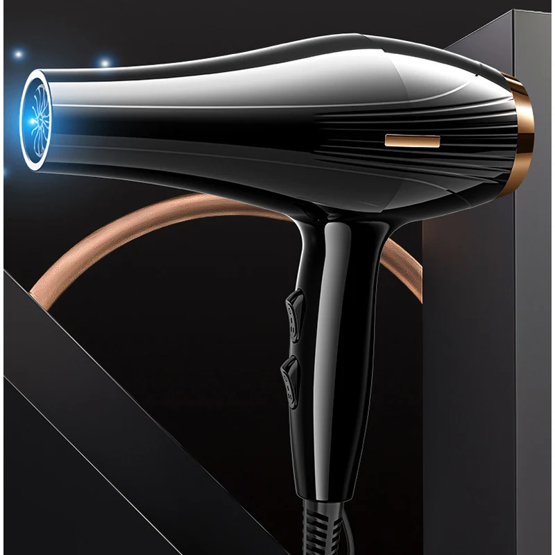 220V Hair Dryer Professional 2200W Gear Strong Power Blow Hair Dryer Brush For Hairdressing Barber Salon Tools Hair Dryer Fan