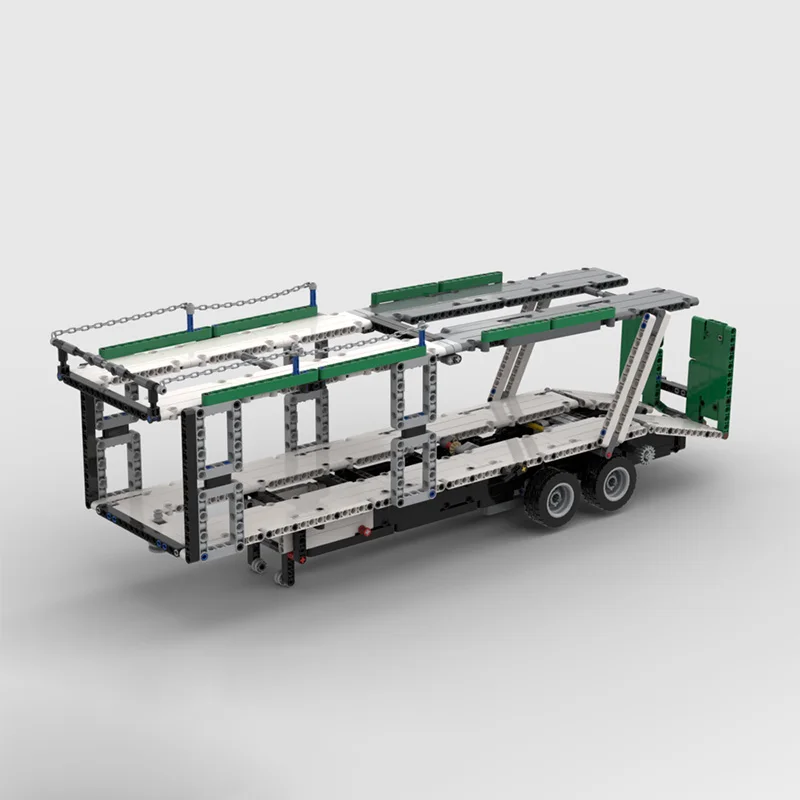 

686 шт., Mack Anthem, инженерный трактор, транспортер, переноска, модель полуприцепа, сделай сам, креативная игрушка в сборе, головоломка, подарок MOC-42078