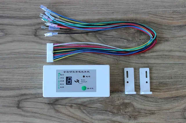 8-Shaped Pure Water Machine Computer Controller with Wire Water Purifier Reverse Osmosis 8-Shaped Display Box for Water Filtrati