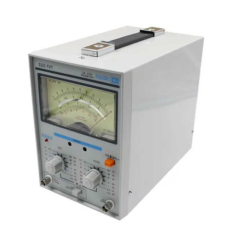 

TVT-322 Dual Channel Milivoltmeter High Quality Double Needle Millivoltmeter New Design Pointer Voltage Measuring Instruments
