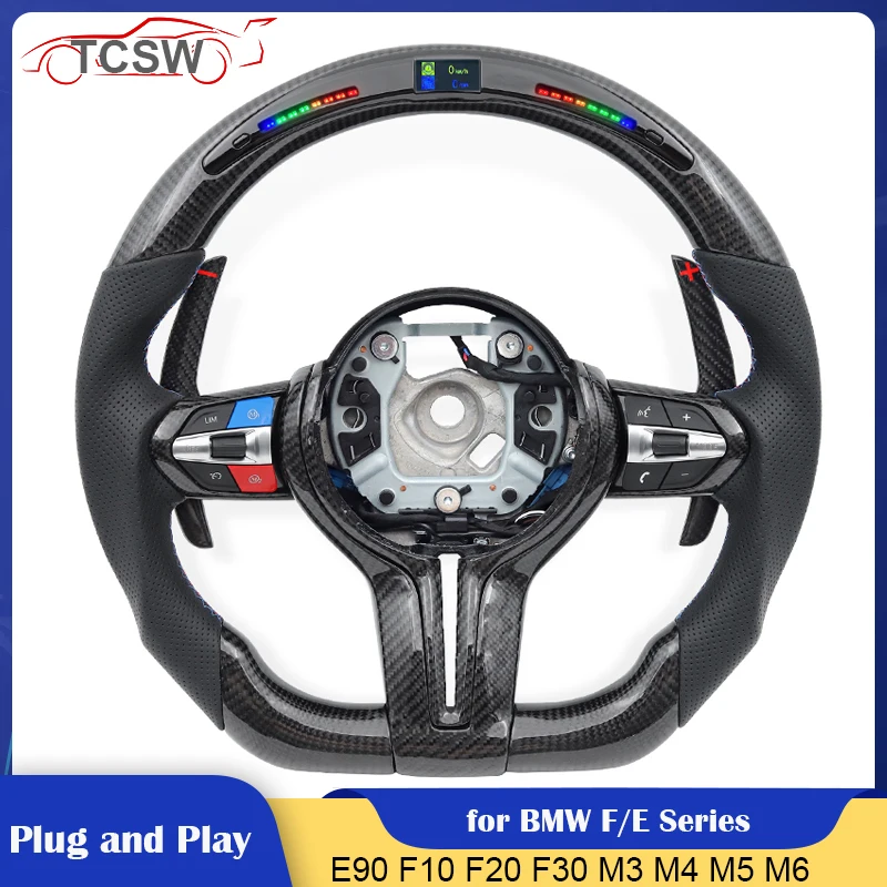 

Upgrade LED Car Steering Wheel for BMW F01 F10 F11 F30 F31 F34 F32 F33 F36 F20 F21 F22 F23 M2 M3 M4 M5 M6 E60 E90 E70 E71 E87