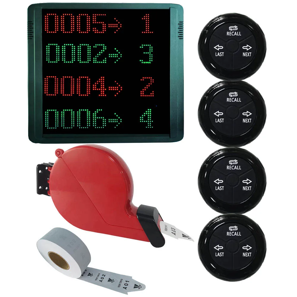 Take a Number System Wireless Queue Manage System  Queue Management System for Restaurant