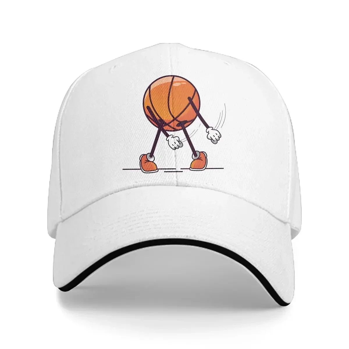 Basketball Sports Multicolor Hat Peaked Cap Dance Personalized Visor Protection Adjustable Hats