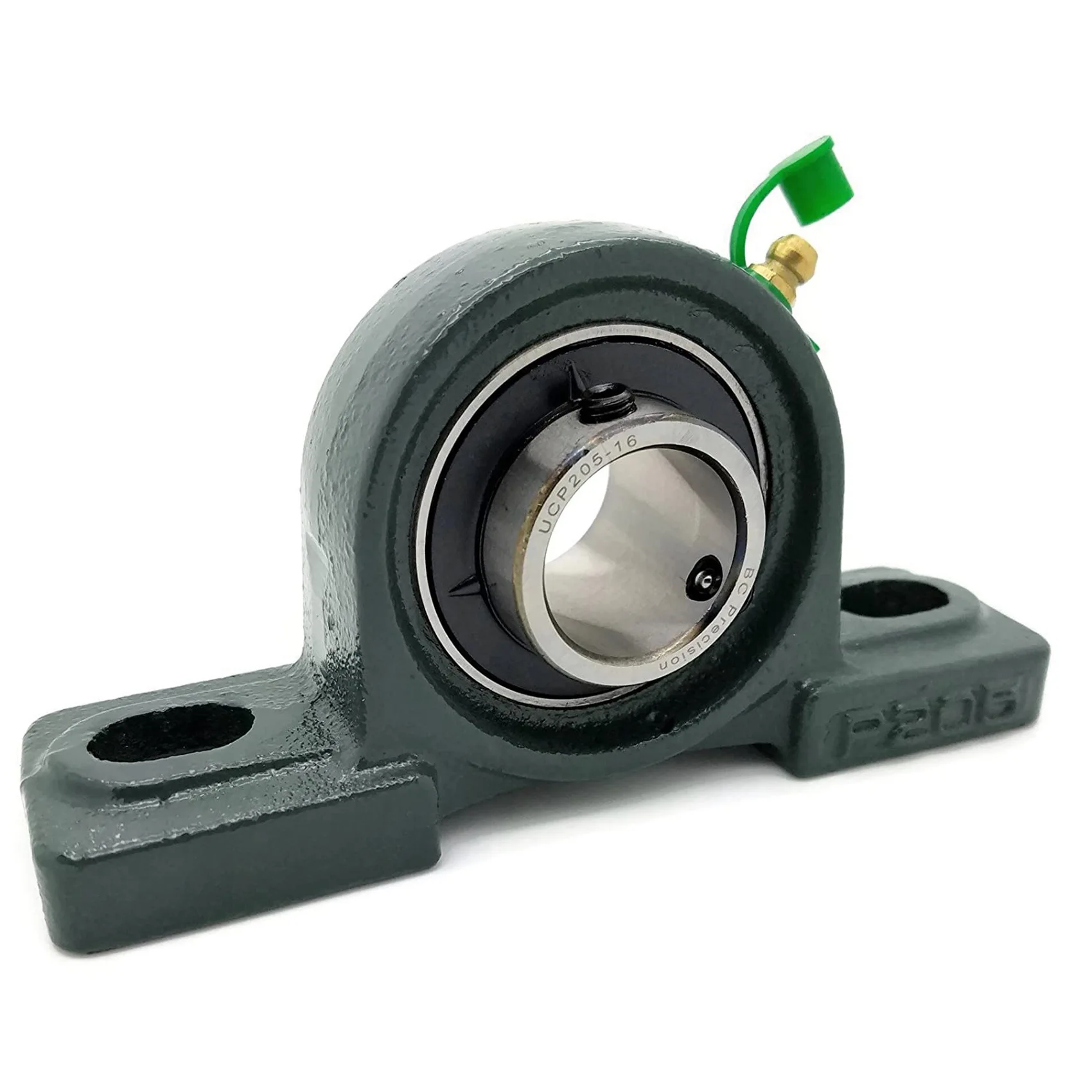 JHD 2PCS-UCP205-16 Bearing Seat Mounting Ball Bearing Solid Cast Iron Base Diamond Seat