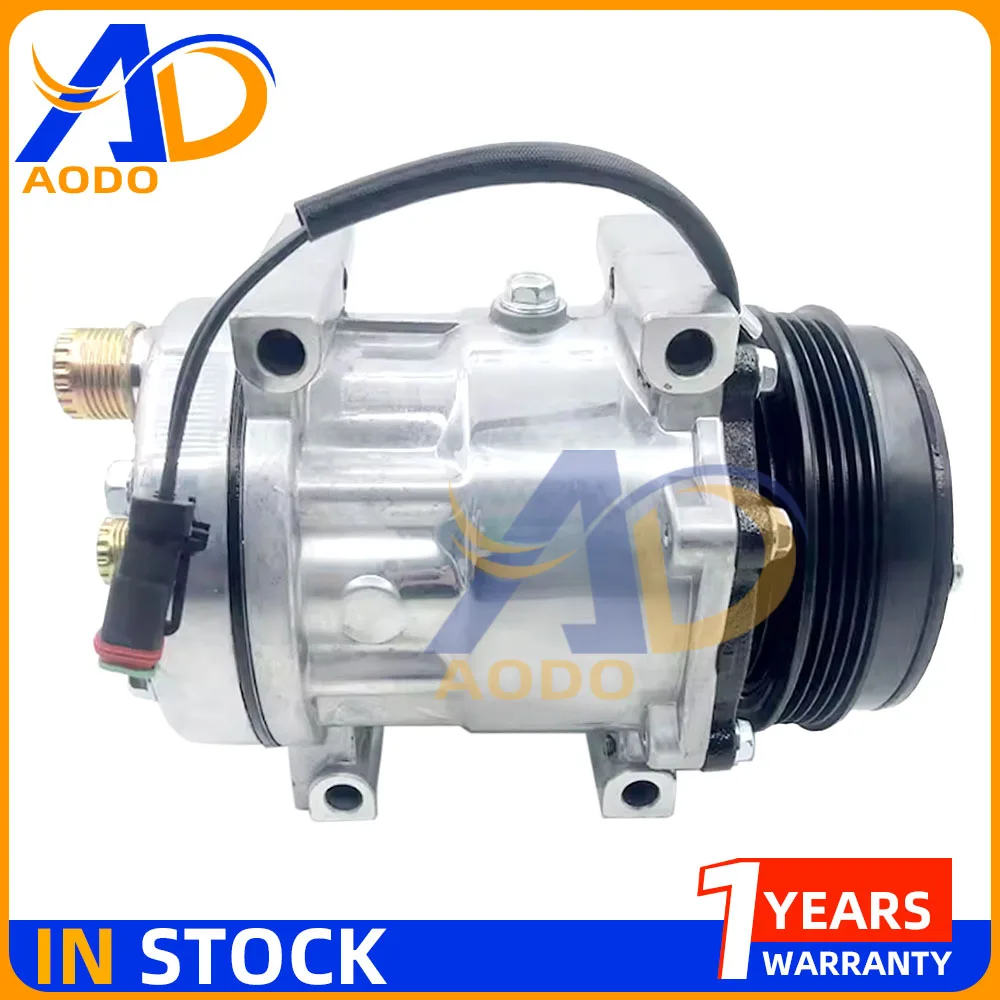 ضاغط وقابض تيار متردد SD7H15 لمحطة بيك اب لاند روفر ديفندر واجون 2.5 JPB101200 TSP0155160 8FK351132231