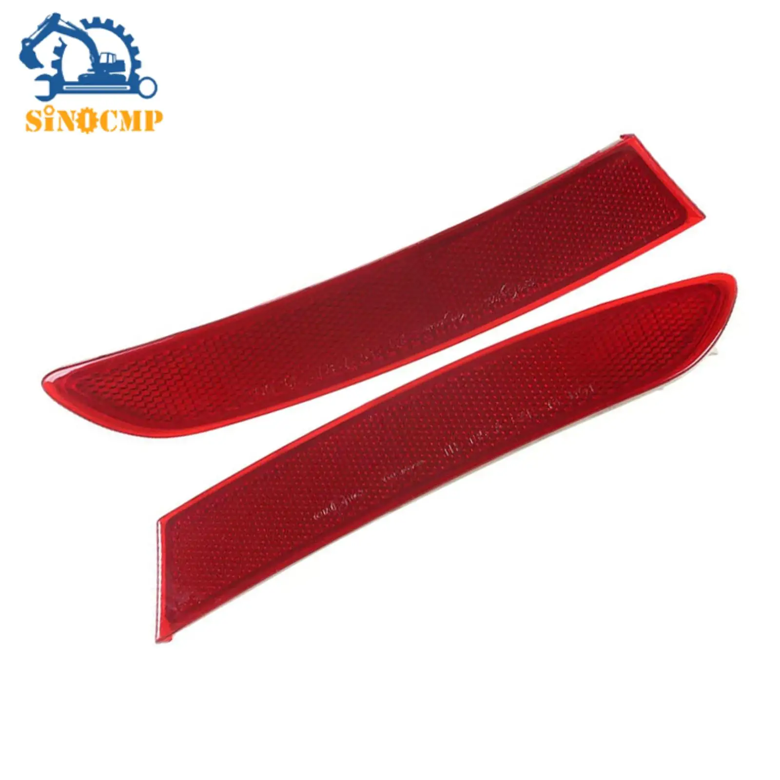 

2Pcs/Set 63257352209 63257352210 Rear Light Rear Bumper Reflector Light Red For BMW F25 X3 LCI 2015-2017 Car Light Assembly