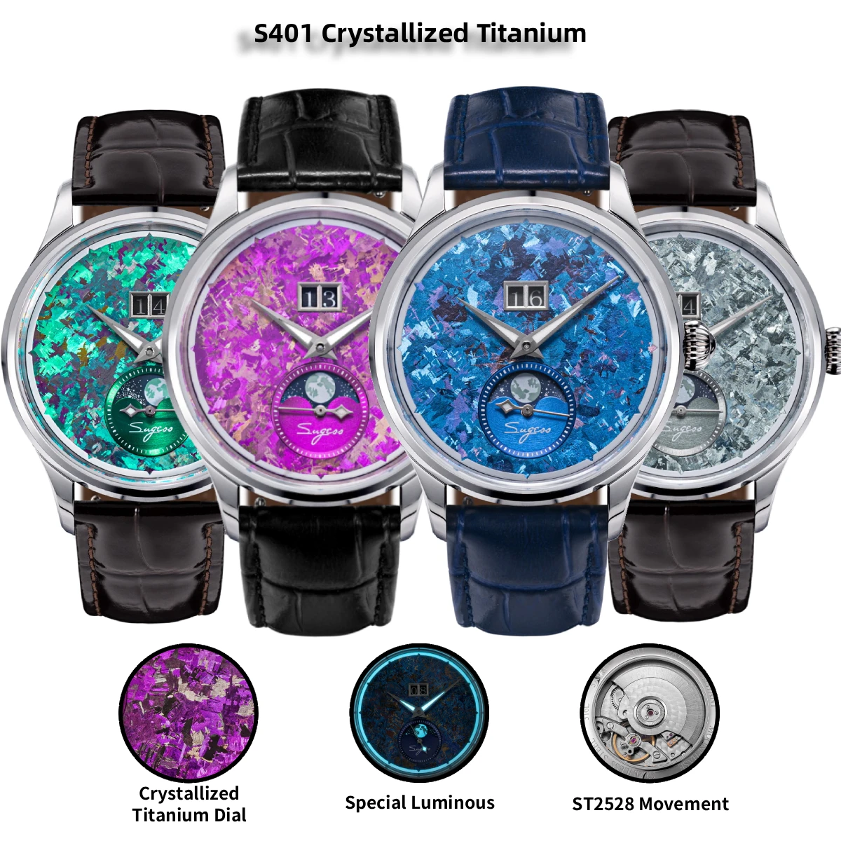 Sugess Watch of Men Moonphase - Minute Repeater Watch incelemesi ve fiyatı