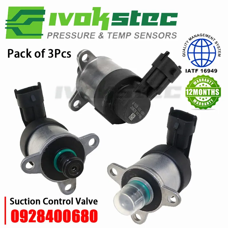 

0928400680 Fuel Pressure Pump Regulator Metering Control Valve For Fiat Punto Panda Bravo 500 Alfa 159 Muto 1.6 0986437095