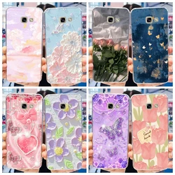 For Samsung Galaxy A5 2017 Case A520 A520F Popular Flower Transparent Silicone Soft Cover For Samsung A 5 2016 A510 A510F Bumper
