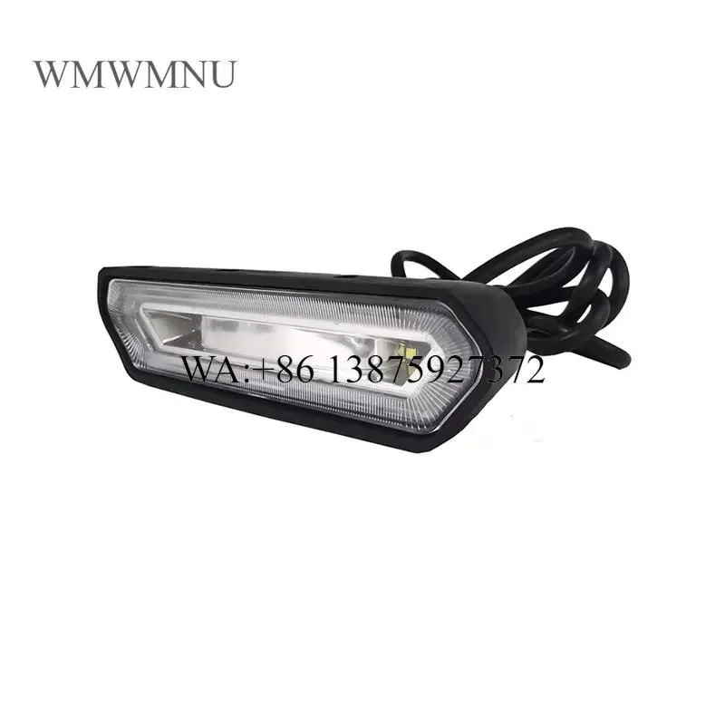 Wmwmnu Rigid LED Tail Light Kit with Mounting Bracket for Jeep ATV UTV Brake Light Blue Chase 1000R 1000 Polaris RZR