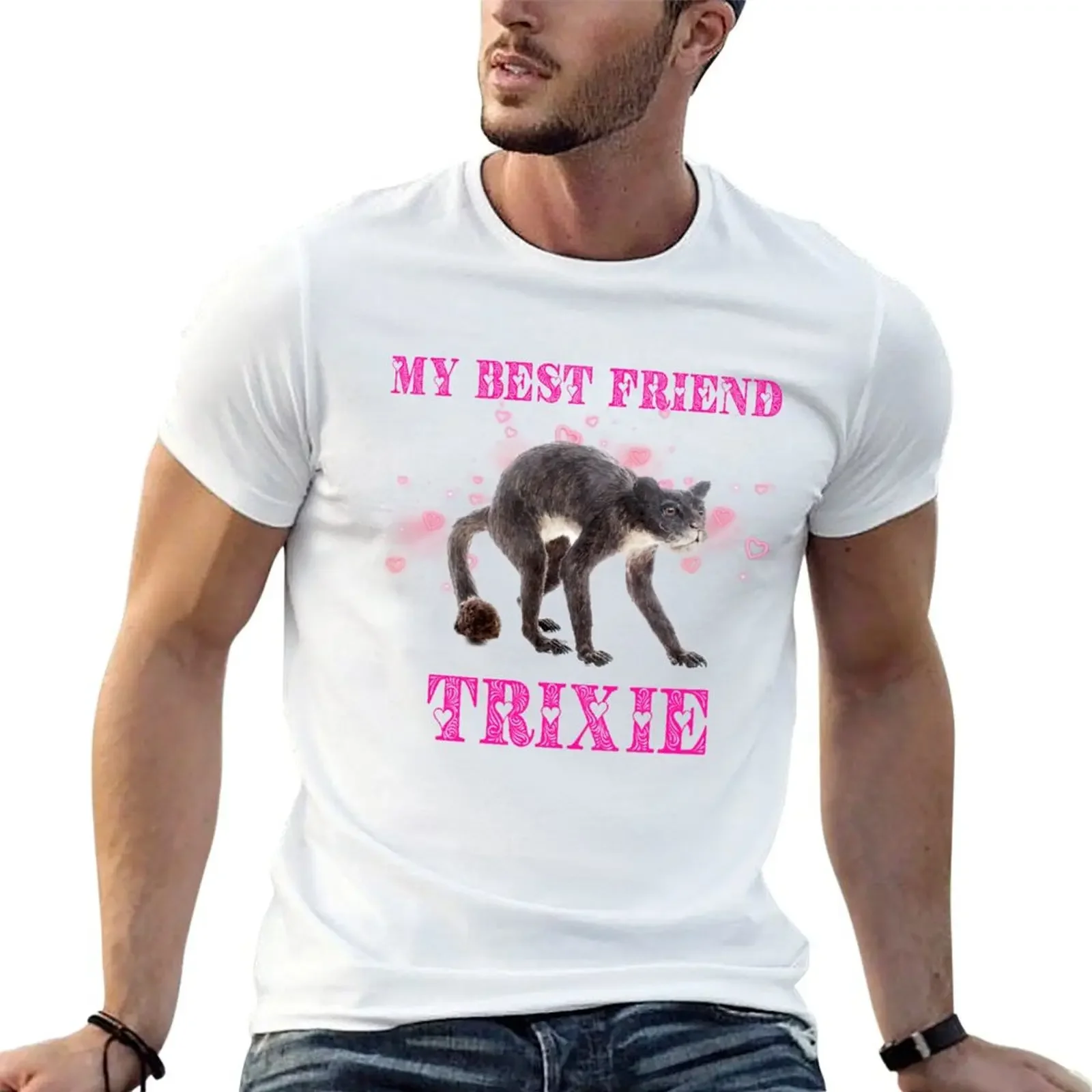 My Best Friend Trixie T-Shirt cute clothes vintage graphic tee mens graphic t-shirts anime