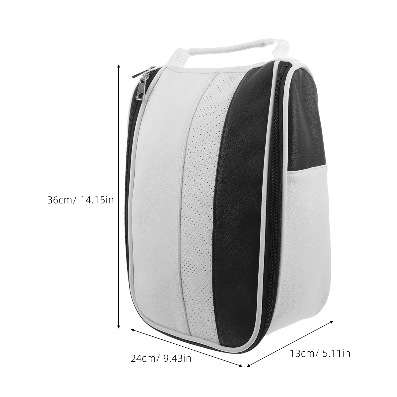 Saco de sapato de golfe à prova dwaterproof água bolsa de viagem para homens mulheres compacto respirável atlético transportadora para golfe caminhadas correndo esportes ao ar livre