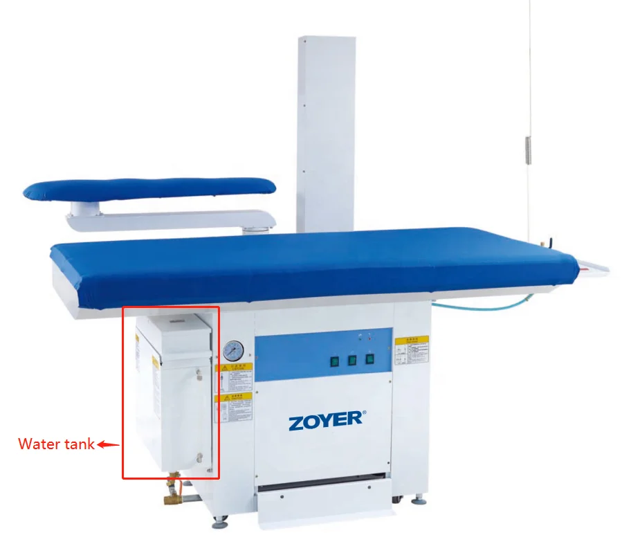 ZY-TDG-B1 Zoyer vacuum ironing table with build-in steam generator