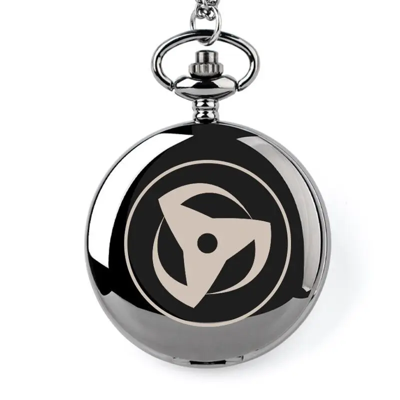 Naruto anime peripherals Uchiha Itachi Uchiha Madara Sharingan pocket watch cartoon creative cool pocket watch gift wholesale