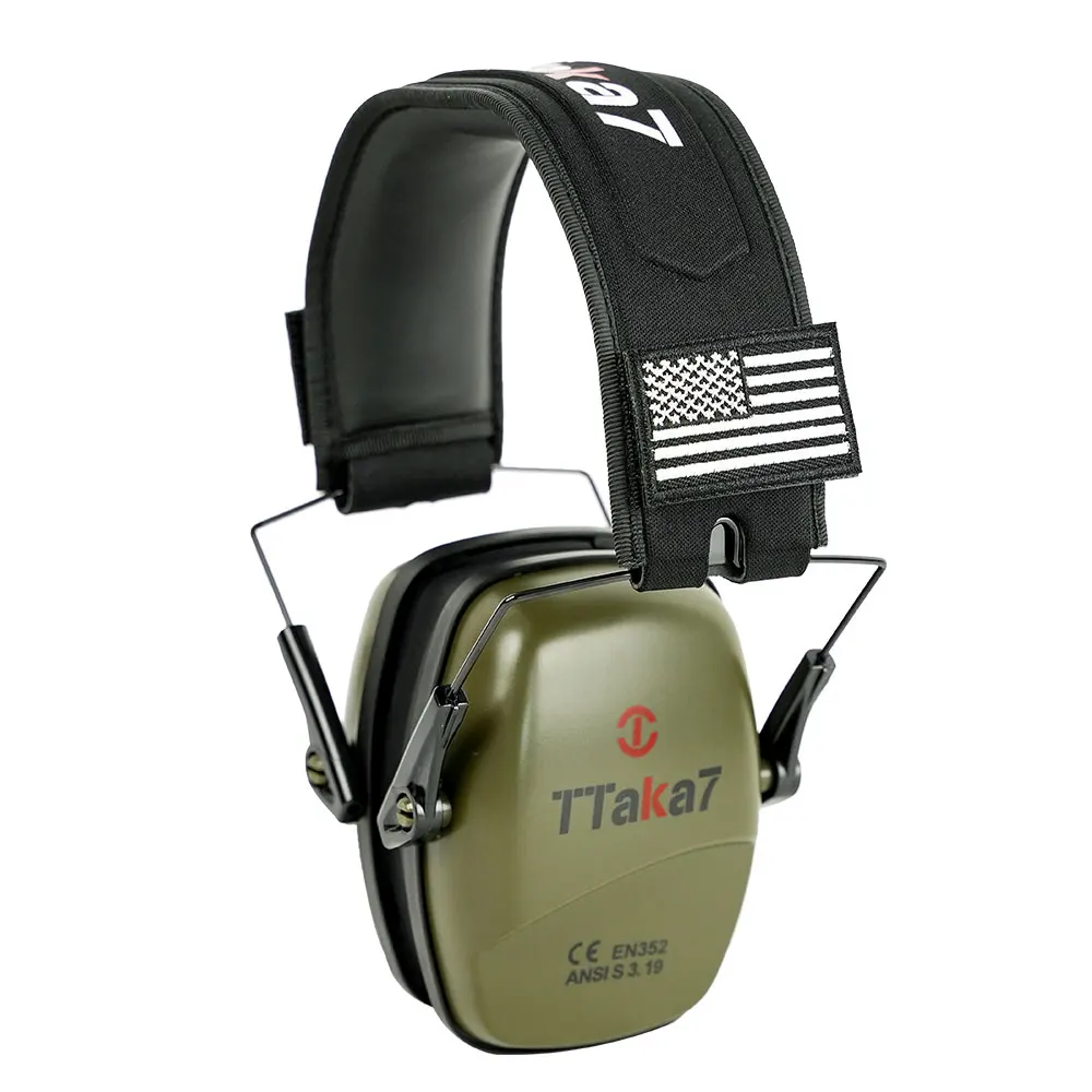 

2025 New Earmuffs Active Headphones for Shooting Hearing Protection Ear Protect Noise Reduction Hunting Headphone