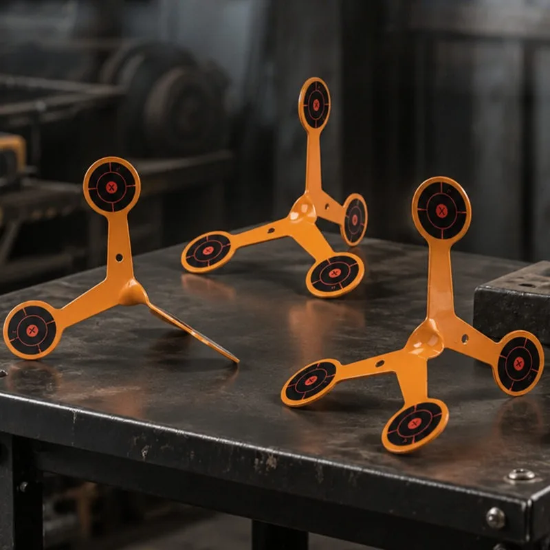 Automatic Tumbling Target, Tumbling Under Attack, New Rotating Shooting Target Made of Metal