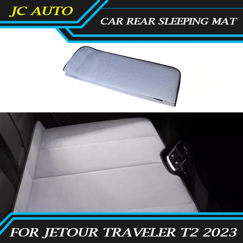 Fit for JETOUR Traveler T2 2023-2024 Car Rear Sleeping Mat   Modification Car Sleeping Folding Bed Car Interior Accessories