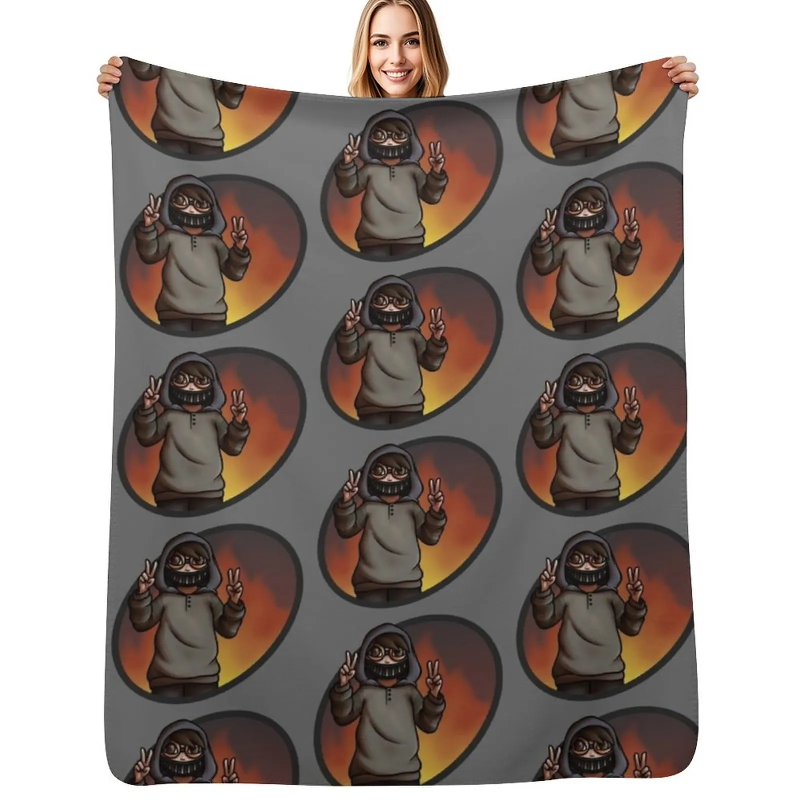 Ticci Toby Throw Blanket Soft Bedroom Blanket for Night Sleeping