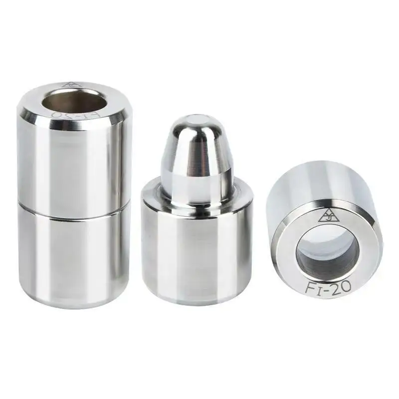 2PCS Type F1 Precision Guide Pins and Bushings for Rubber and Silicone Molds (Mold Positioning Pins/Precision Alignment Pins)