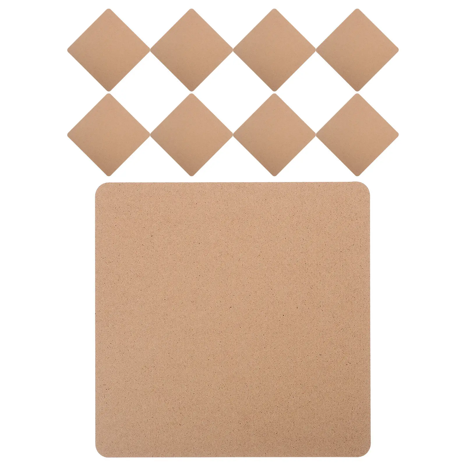 

10Pcs DIY Clay Board Set Natural Wood Pottery Art Board Sturdy Blank Clay Crafting Surface for Sculpting Coloring Painting
